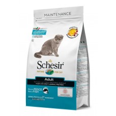 Schesir Cat Adult Fish монопротеиновый сухой корм для взрослых кошек с рыбой 400 г (53806)